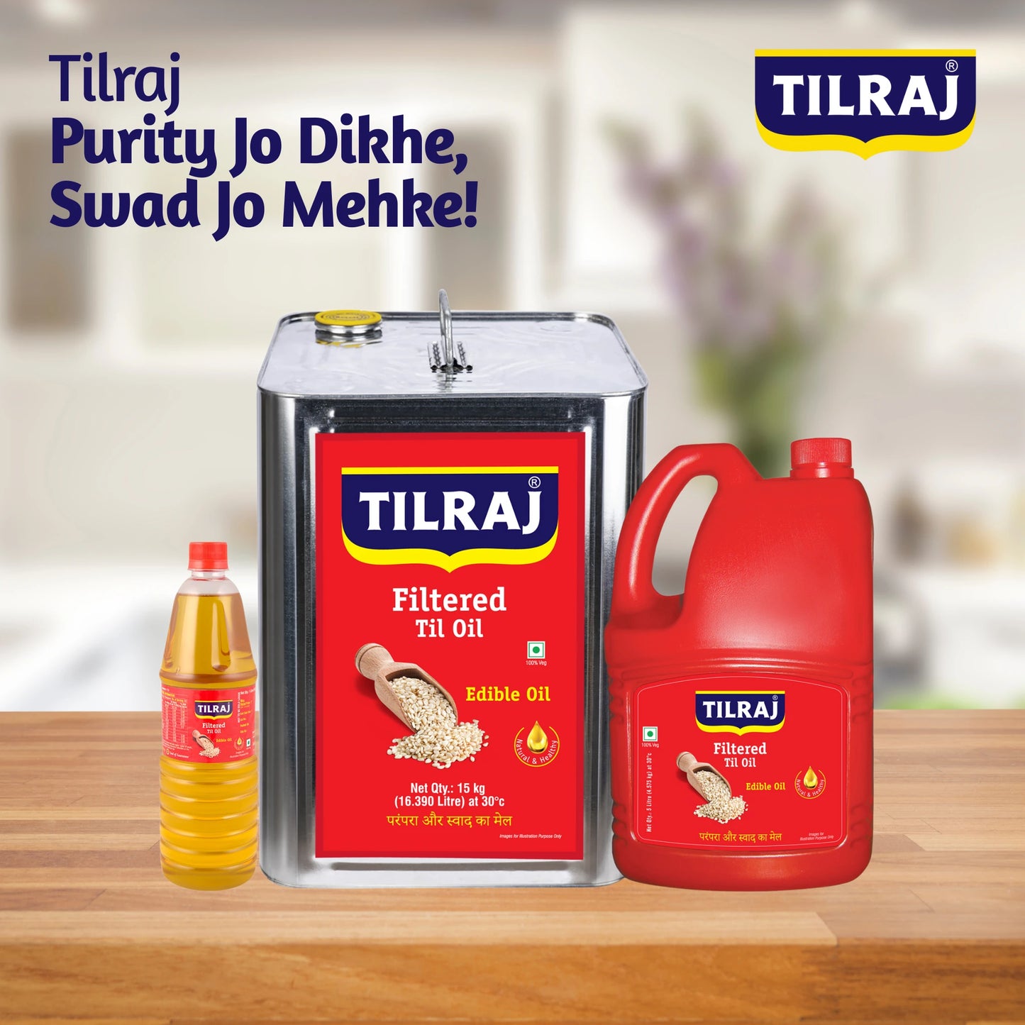Family Tilraj Filtered TilSesaame Ediable Oil