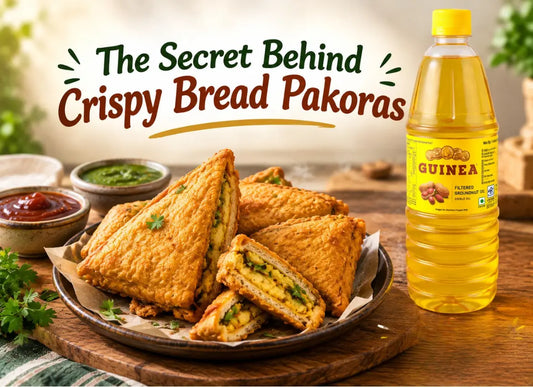 How to Make Crispy Bread Pakora at Home in Groundnut Oil