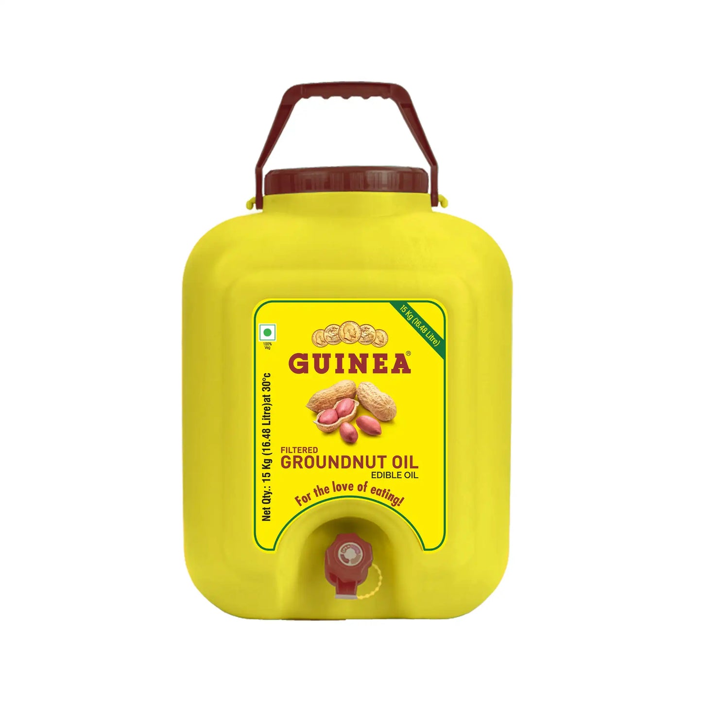 Guinea Filtered Groundnut Oil Tap Jar