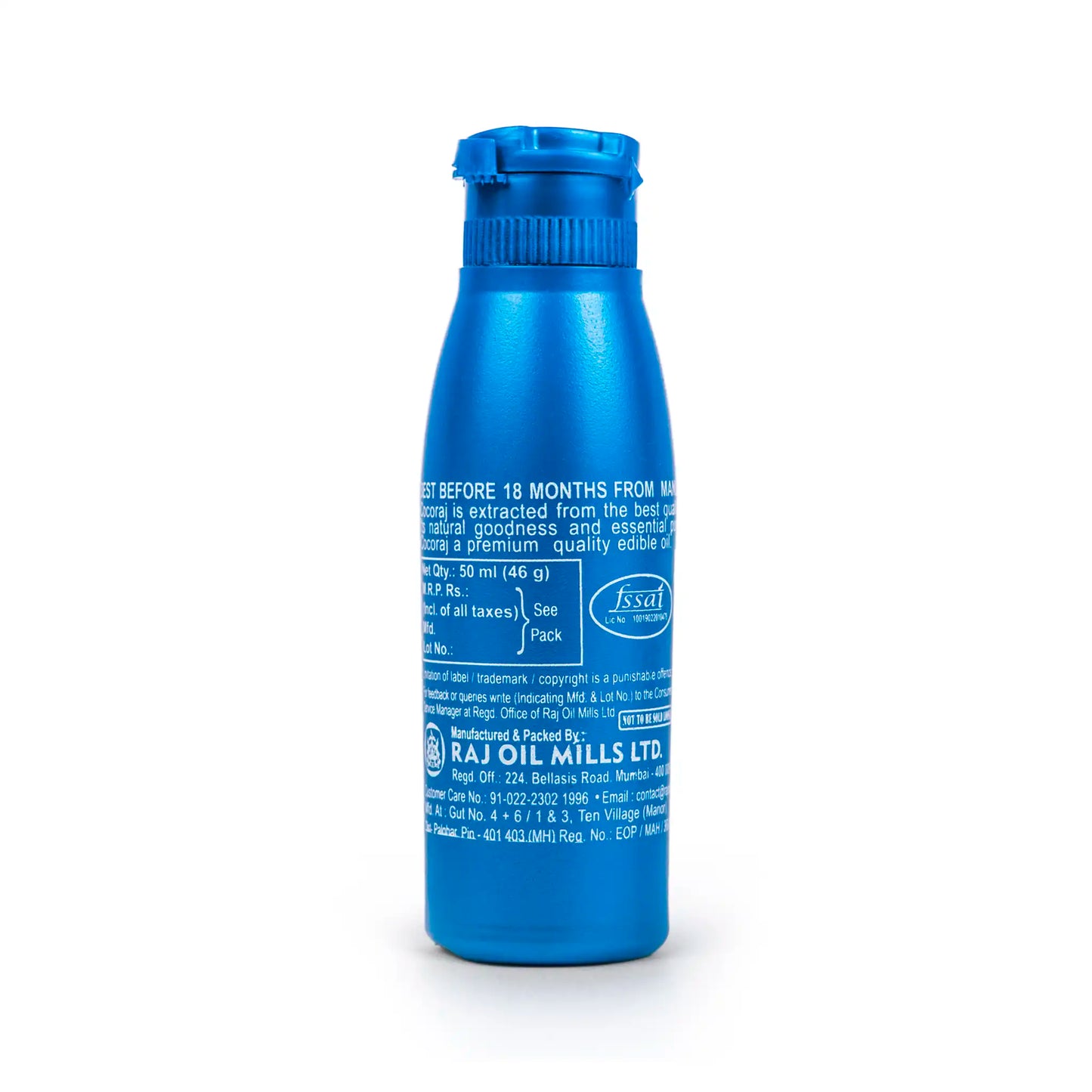 Cocoraj 100% Pure Edible Coconut Oil Bottle