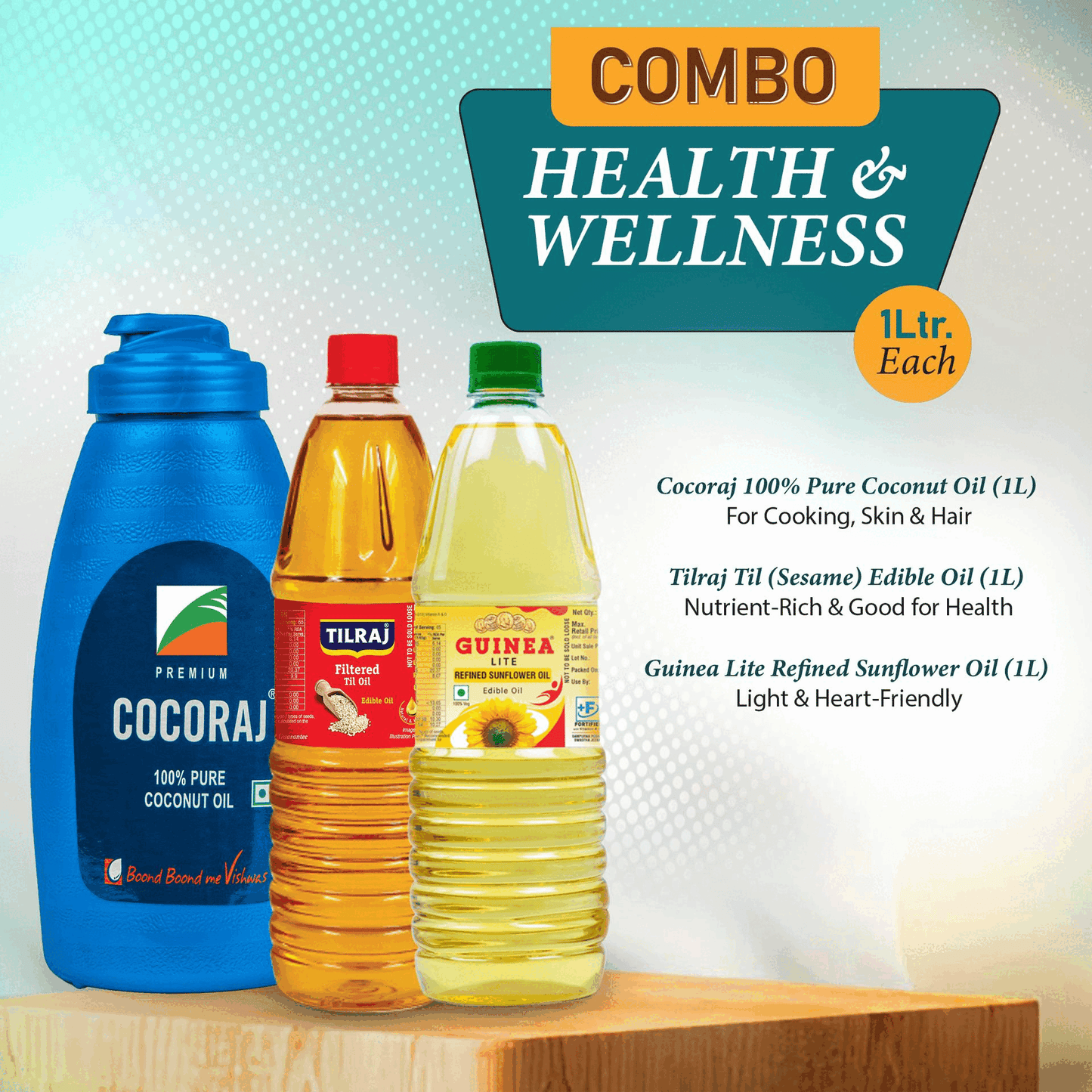 Health & Wellness Combo (1L Each)