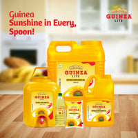 Guinea Lite Refined Sunflower Oil 1 Ltr Bottle