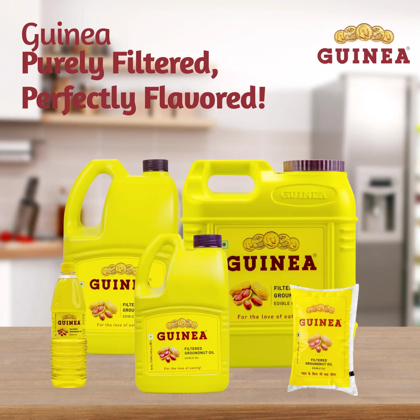 Guinea Filtered Groundnut Oil Jar