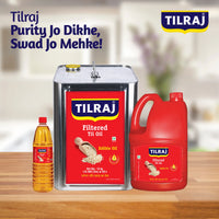 Tiraj Filtered Til Oil (Sesame Oil) Bottle