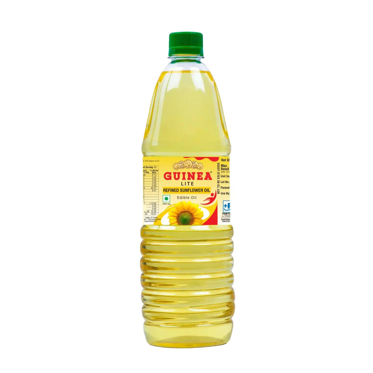 Guinea Lite Refined Sunflower Oil 1 Ltr Bottle