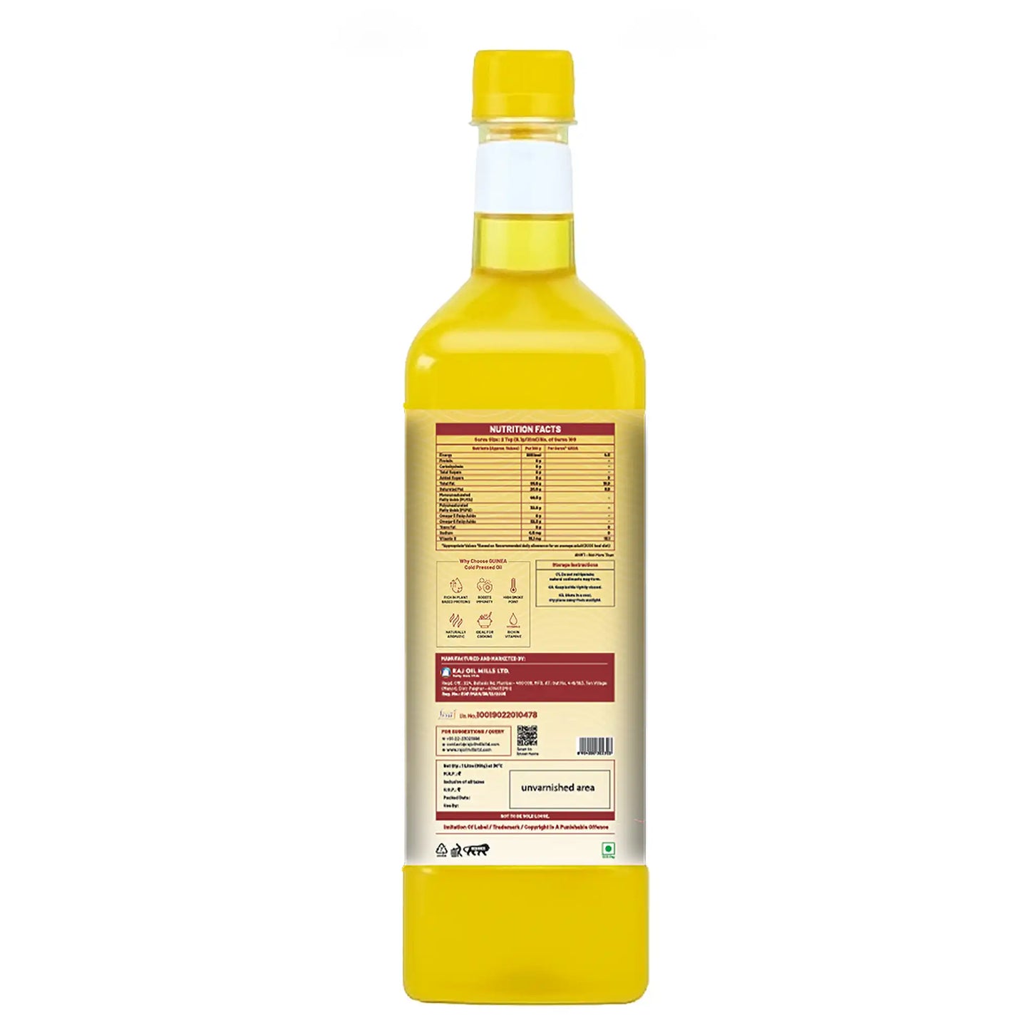 Guinea Cold Pressed Groundnut Oil 3
