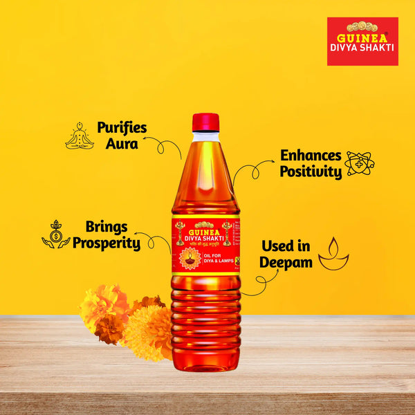 Guinea Divya Shakti Til Oil (Sesame Oil) for Pooja