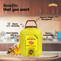 Guinea Filtered Groundnut Oil Tap Jar