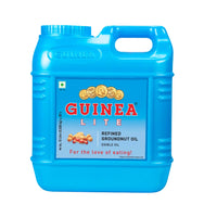 Guinea Lite Refined Groundnut Oil 5 and 15 Ltr Jar