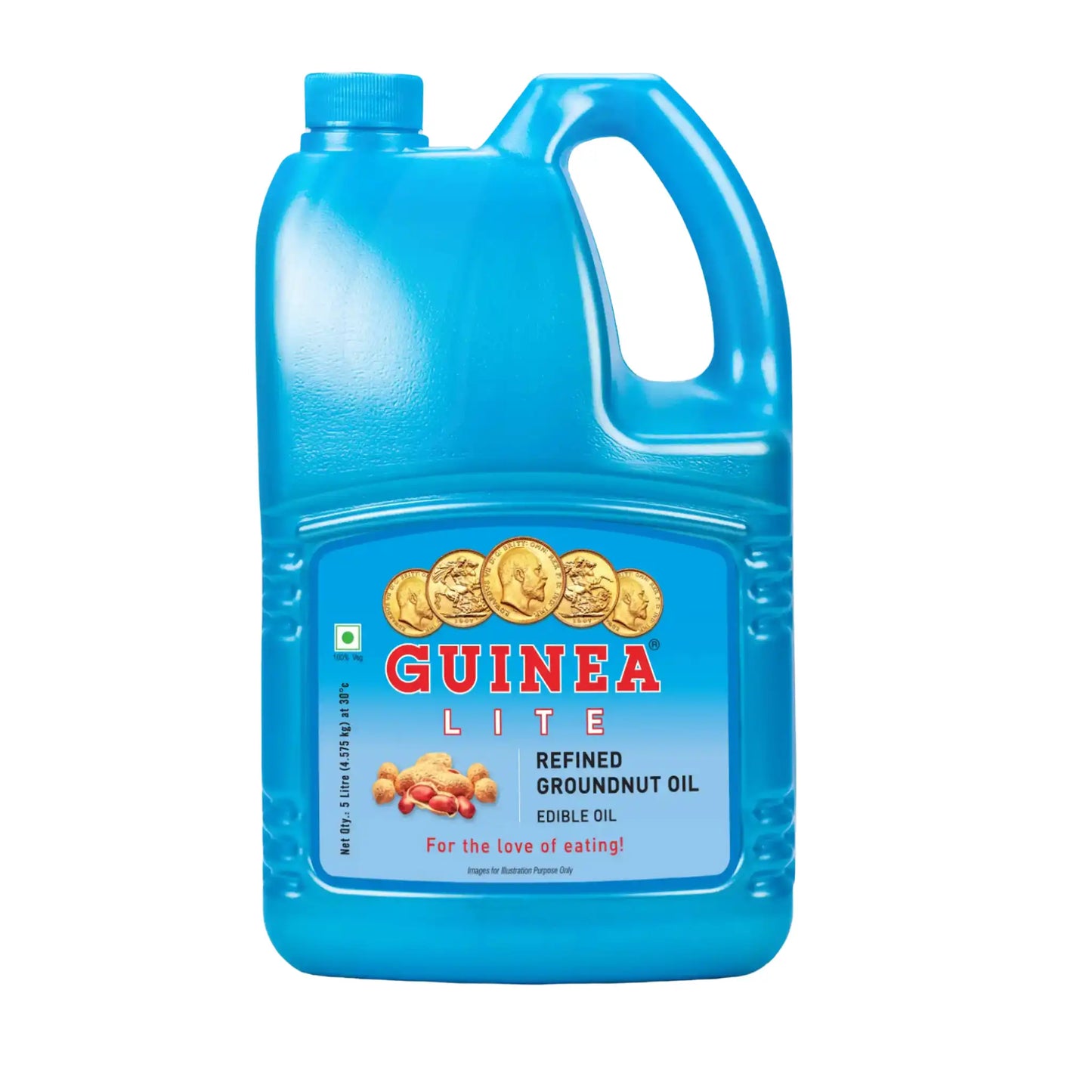 Guinea Lite Refined Groundnut Oil 5 and 15 Ltr Jar