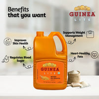 Guinea Lite Refined Rice Bran Oil Jar