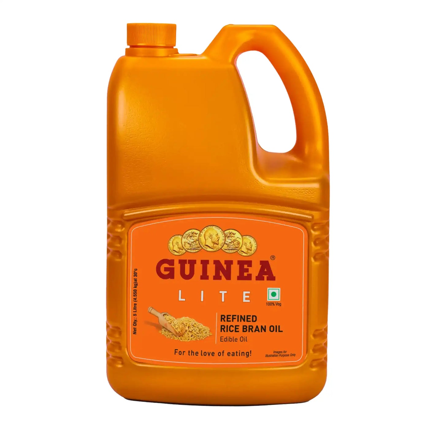 Guinea Lite Refined Rice Bran Oil Jar