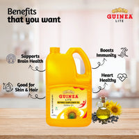 Guinea Lite Refined Sunflower Oil Jar
