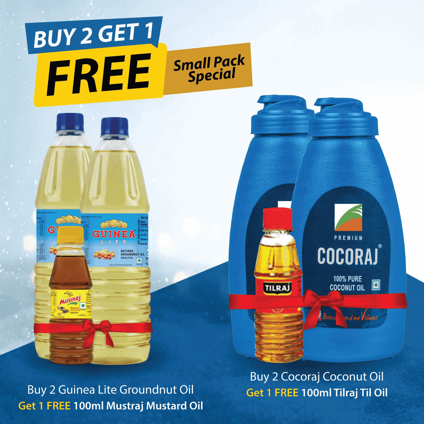 Buy 2 Get 1 Free – Small Pack Special
