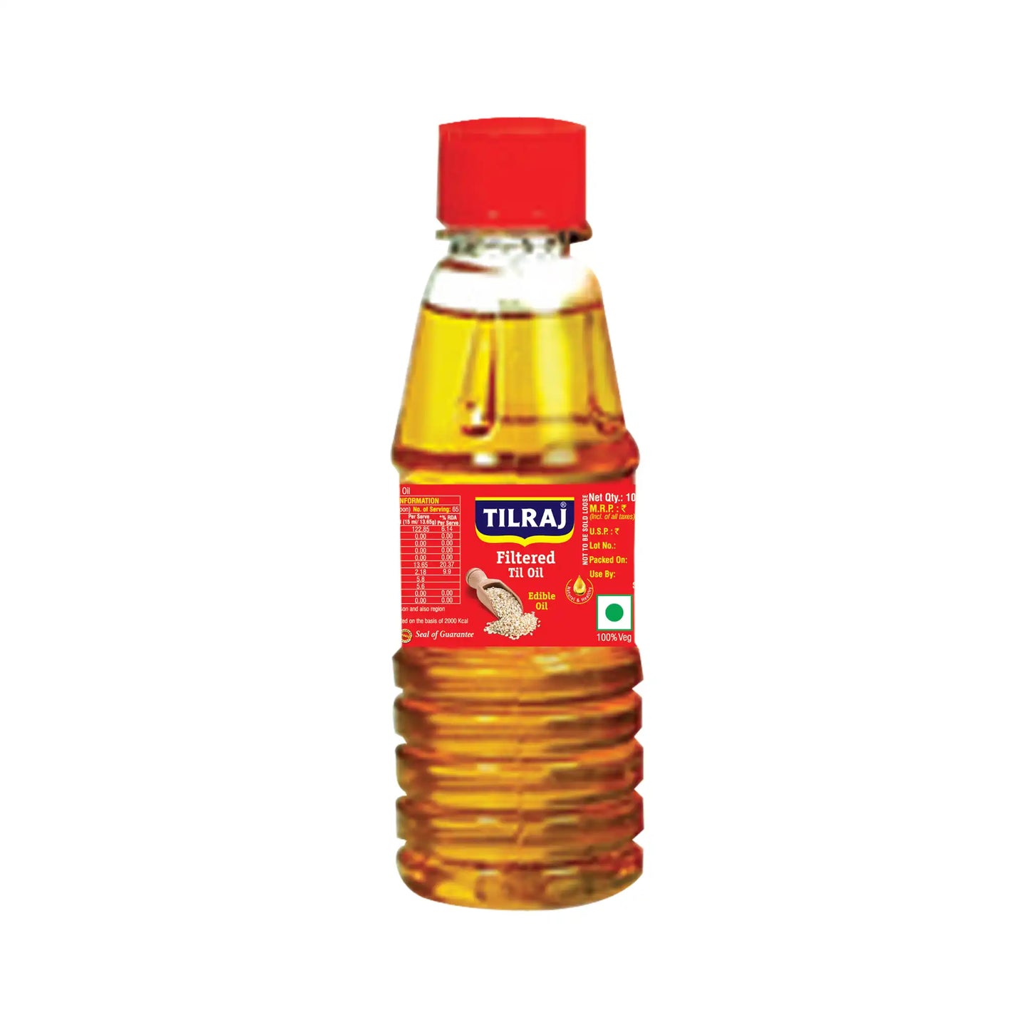 Tiraj Filtered Til Oil (Sesame Oil) Bottle